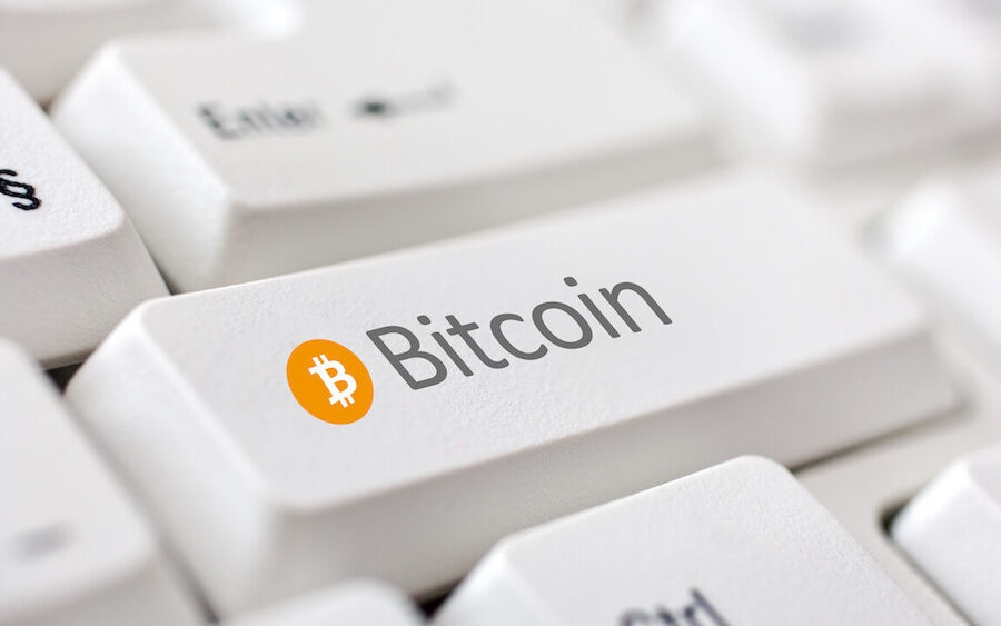 Bitcoin toetsenbord