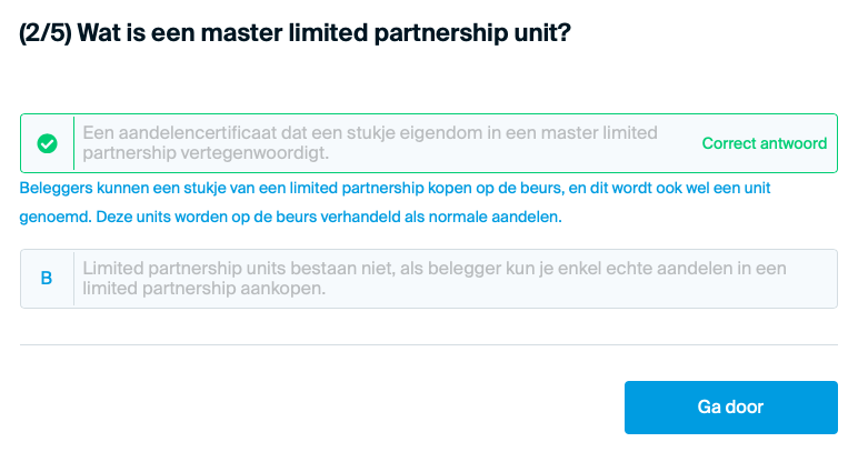 DEGIRO - Ervaringstoets Limited Partnerships - Traden.nl