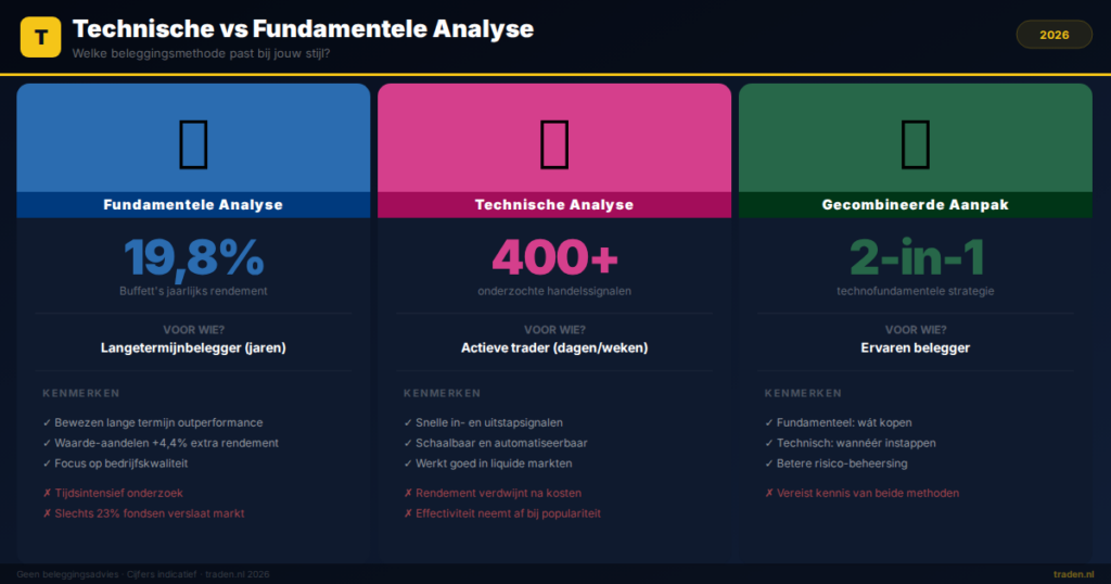 Technische vs Fundamentele Analyse